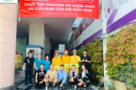 2022年SHPプラザビルにおける消防訓練と消防計画